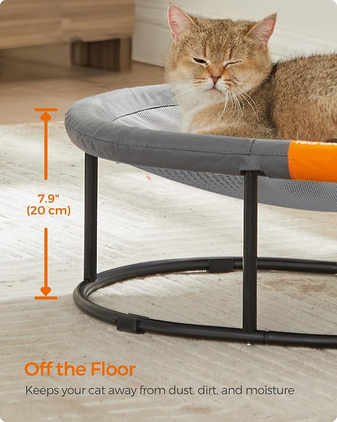 Feandrea Pet Bed, Cat Hammock, Elevated Cat Bed - Image 6