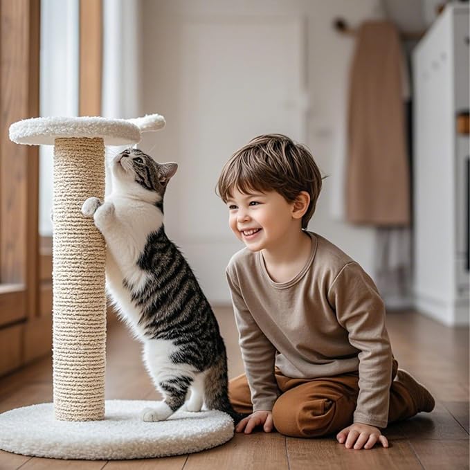 PowerKing Natural Sisal Replacement Scratching Post, 15.7'' 2 Pieces M8 Cat - Image 7