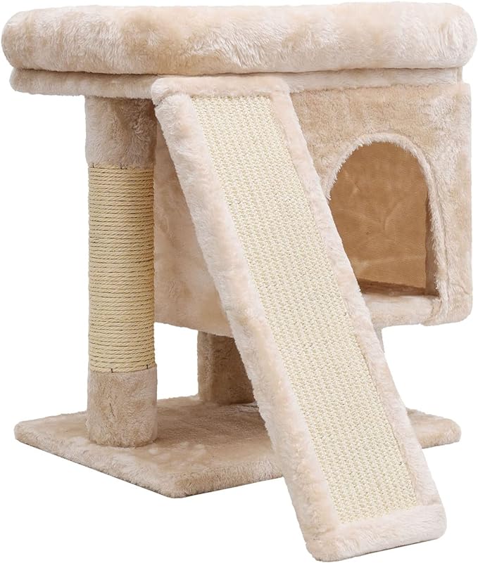 SYANDLVY Small Cat Tree for Indoor Large Cats, Kittens Condo by SYANDLVY