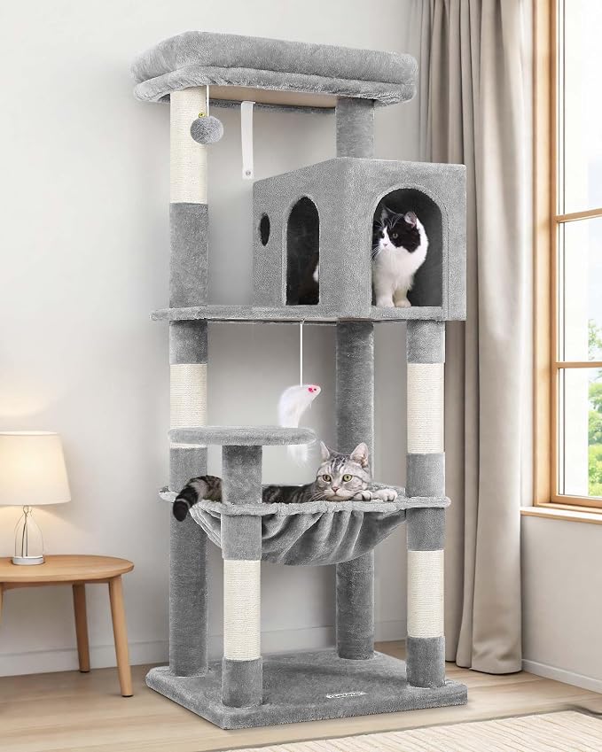 Globlazer Cat Tree Tower with Scratching Post by Globlazer