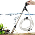hygger Small Gravel Vacuum for Aquarium, Manual 80GPH Aquarium Gravel Cleaner by hygger