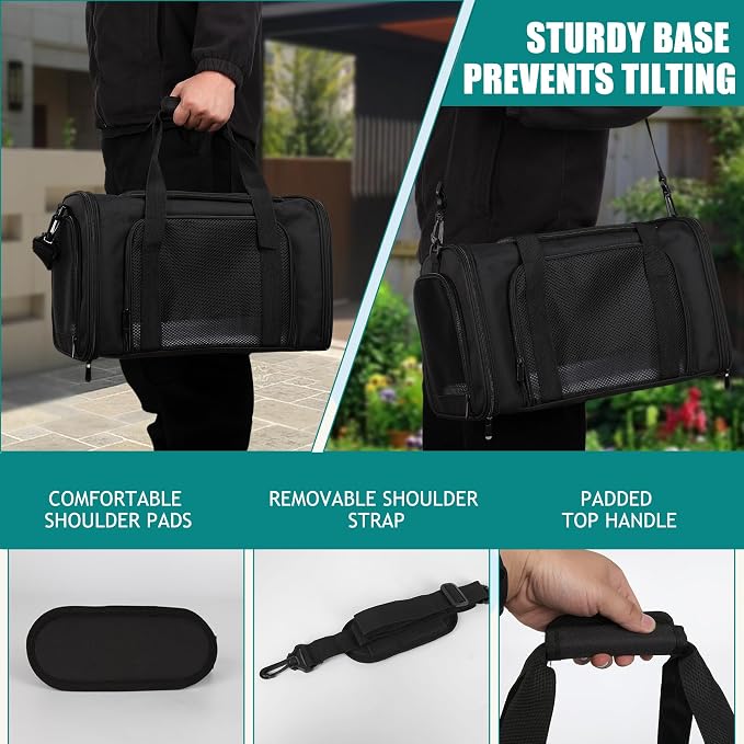 Top tasta Dog Cat Carrier Pet Carriers - Image 6