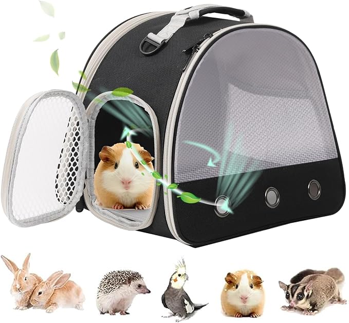 Breathable Guinea Pig Carrier Backpack by LightUpYourPetsLife