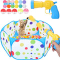 Mity rain Cat Ball Pit with Balls Included, Interactive Cat Toy by Mityrain