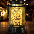 kyoryuger Poodle Gifts for Women/Men, Poodle Solar Lanterns Dog Mom Birthday by kyoryuger
