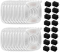 Brand 16 Pack Replacement Filters & 16 Pack Replacement Pre-Filter Sponges by Redoso