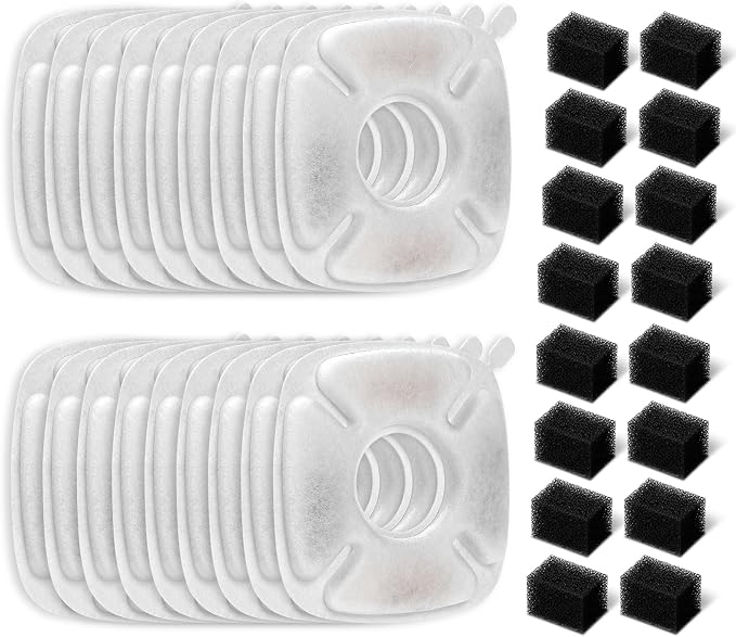 Brand 16 Pack Replacement Filters & 16 Pack Replacement Pre-Filter Sponges by Redoso