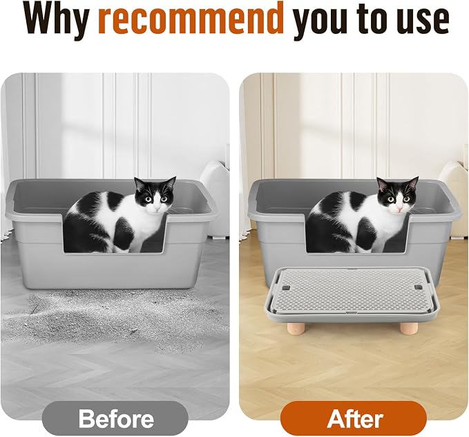 Litter Box Step, Cat Ramp/Step/Catcher - Image 7