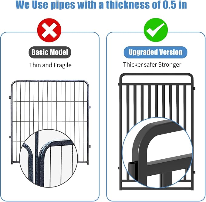 New Thickened Version Dog Playpen, 40 Inch Dog Fences - Image 6