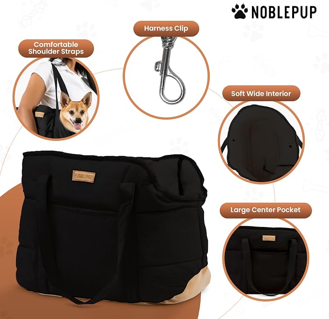 NoblePup Plush Dog Purse Carrier - Image 3