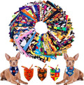PET SHOW 50 Pack Halloween Small Dog Bandanas Girl Boy Pumpkin Bat Ghost Cat by PETSHOW