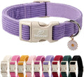 Cute Corduroy Dog Collar by Babolepet