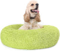 Calming Dog Bed for Medium Dogs Washable Donut 30 inches Anti-Slip Pet Bed by nononfish