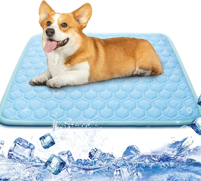 Cooling Mat for Dogs Thicken Pad for Cats, Rabbit&Medium, Large Dogs Internal by dgdgbabyJollyGenerous
