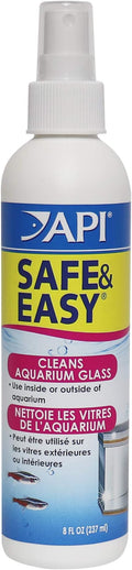 API SAFE & EASY Aquarium Cleaner Spray 8-Ounce Bottle by API