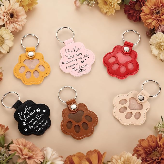 Eunigem Personalized Pet Hair Keychain - Image 5