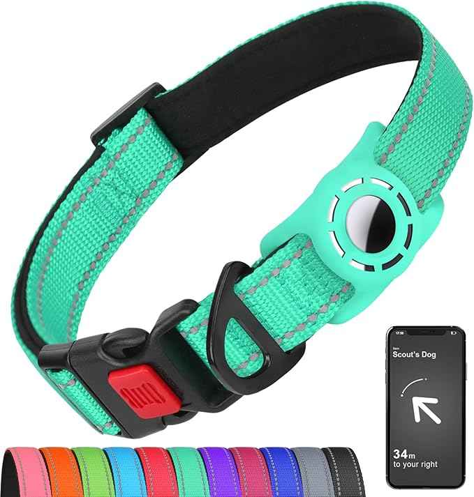 Airtag Dog Collar with AirTag Holder