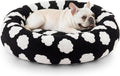 JOEJOY Donut Calming Small Dog Bed, Round Cat Beds by JOEJOY