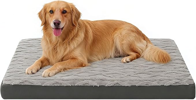 Orthopedic Dog Beds Large Sized Dog – Waterproof Plush Pet Mattress by %E3%80%90AWarmHavenforPets%E3%80%91