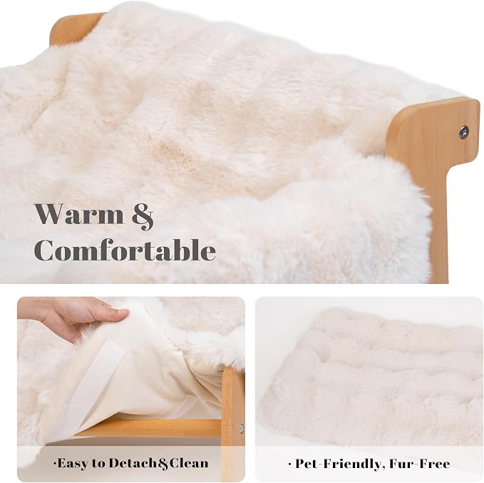 CHEERHOME PETS Elevated Cat Couch Bed - Image 3