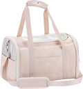 Fashion Leather Dog Carrier Cat Carrier Airline Approved Pet Carrier by StylishConfidentElegant