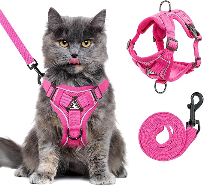 Escape Proof Kitten Harness and Leash Set by GCVOPTON