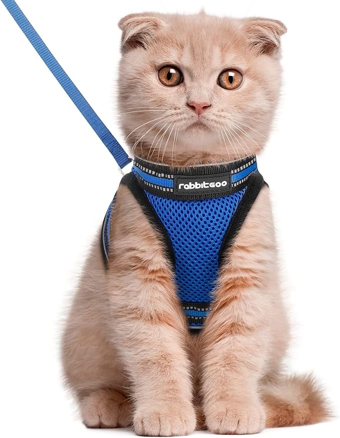 rabbitgoo Cat Harness and Leash Set by rabbitgoo