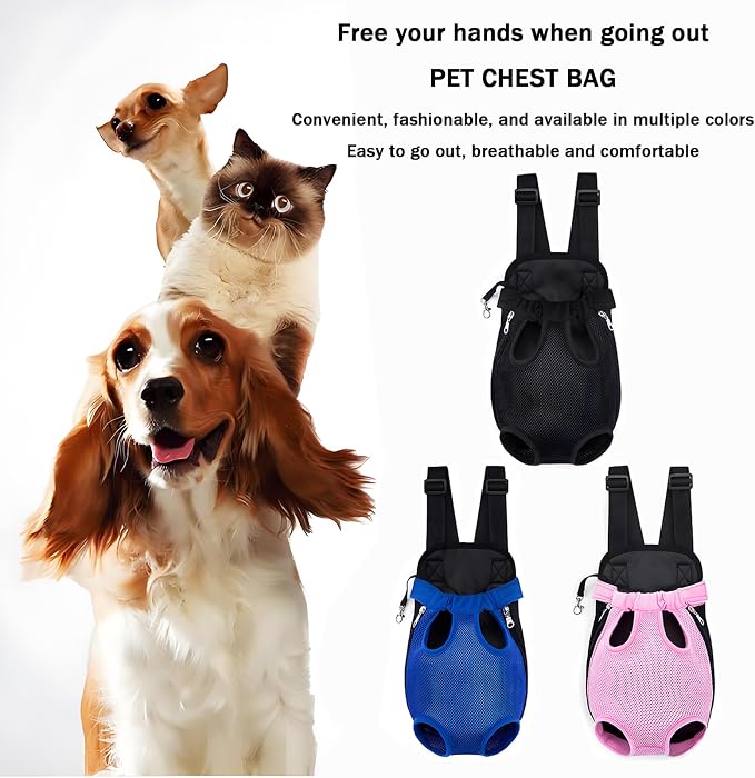 Pet Carrier Backpack, Adjustable Pet Front Carriers - Image 4