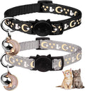 Baeuppit 2PCS Breakaway Cat Collars by Baeuppit