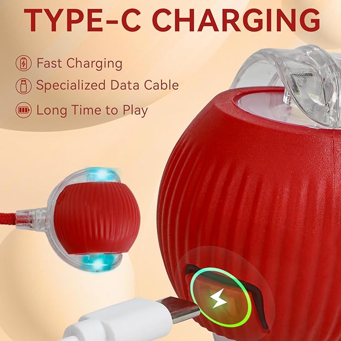 Interactive Electric Automatic Rolling Moving Rechargeable Self Play - Image 4