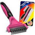 3PCS Pet Grooming Rake & Metal Comb & Flea Comb by Unknown