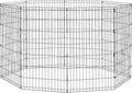 New World Folding Metal Dog Exercise Pen, Indoor/Outdoor Playpen by NewWorldPetProducts