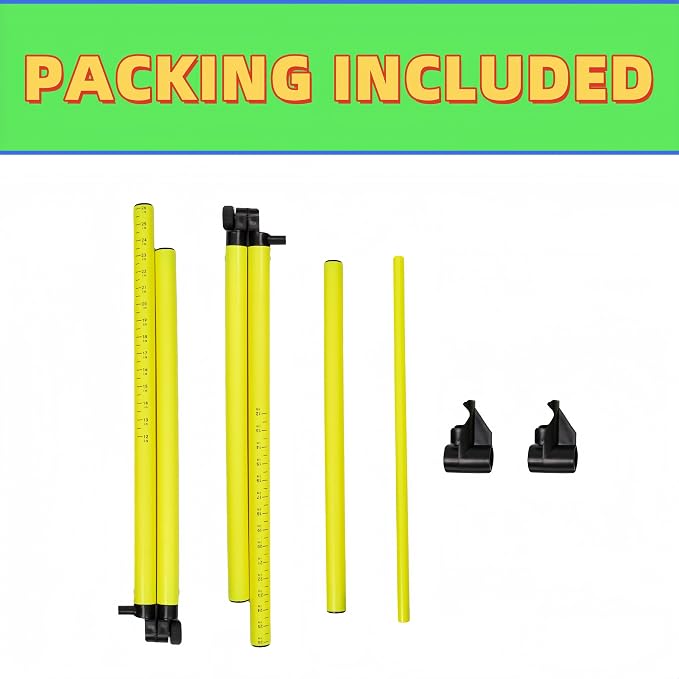 Adjustable Height Hurdles Training Equipment, Indoor & Outdoor Detachable - Image 4