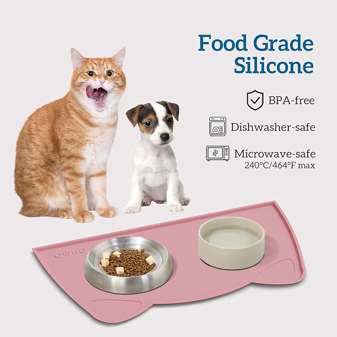 OHMO - Cat Food Mat, Silicone Pet Feeding Mat - Image 3