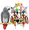 Bird Toys - Natural Corncob Wood & Mango Chew Toys by Kewkont