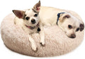 Calming Dog Bed for Medium Dogs Washable Donut 30 inches Anti-Slip Pet Bed by nononfish