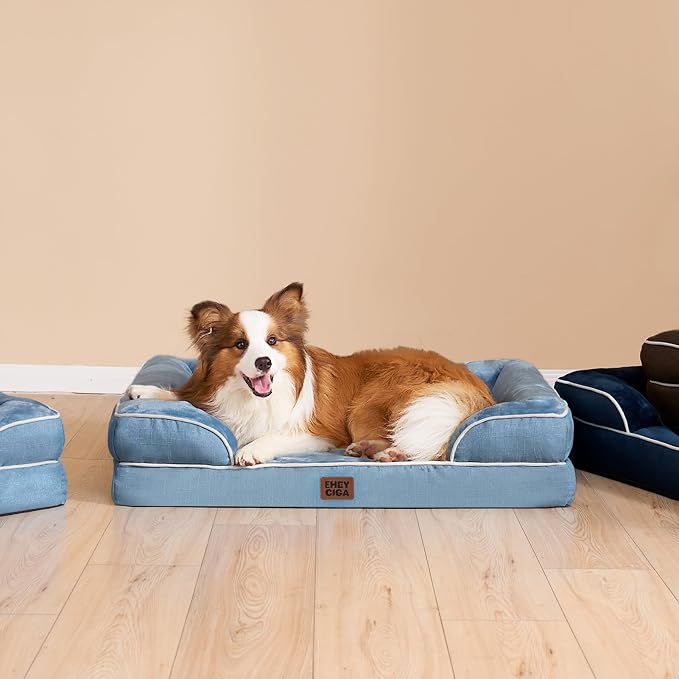 EHEYCIGA Orthopedic Dog Beds for Extra Large Dogs, Waterproof Memory Foam XXL - Image 9