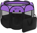 Dog Cat Playpen, Puppy Pet Playpen, Small Dogs Tent Crates Cage Indoor/Outdoor by Siedihit