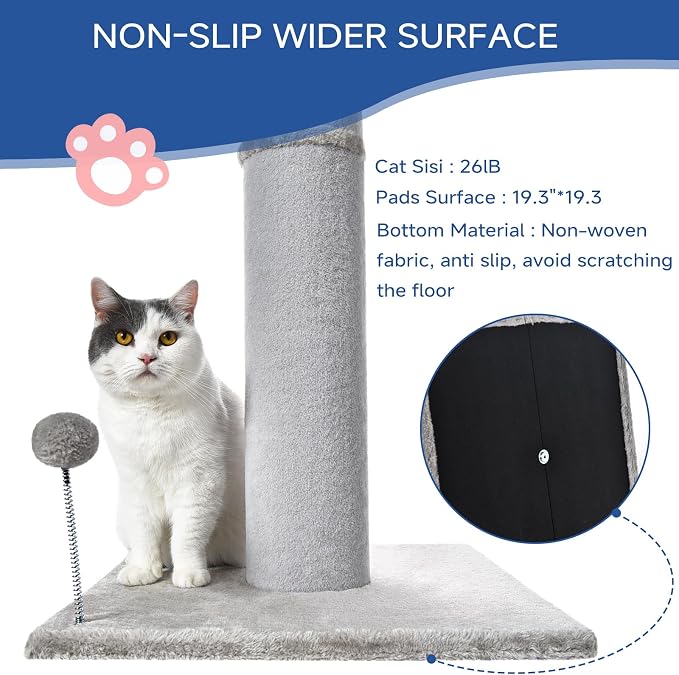 Cat Scratching Post Carpet Scratching Post 41" - Image 5