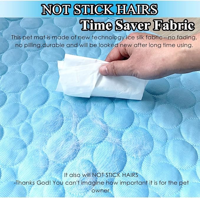 SOMOYA Dog Self Cooling Mat Pet Washable Cooling Pads Blanket Sleeping Kennel - Image 9