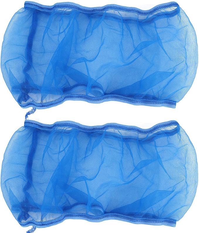 Alvinlite 2 Pieces Bird Cage Cover Seed Feather Catcher Birdcage Nylon Mesh Net by Alvinlite
