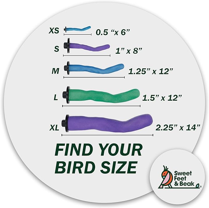 Sweet Feet and Beak Safety Pumice Perch - Image 3