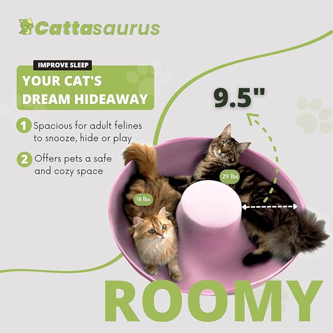 Cattasaurus Peekaboo Cat Cave Donut - Image 4