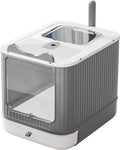 Upgraded Fully Enclosed Cat Litter Box by LCZLBRRD