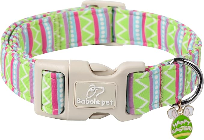 Easter Dog Collar for Medium Dogs by Babolepet