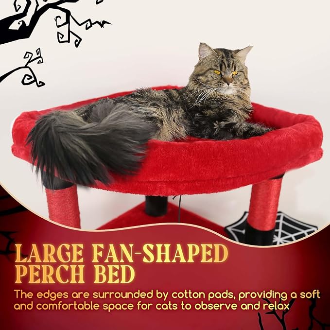 Globlazer Gothic Corner Cat Tree Tower - Image 2