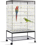 Daoeny Bird Cage Seed Catcher, Large Bird Cage Cover, Adjustable Soft Airy by Daoeny