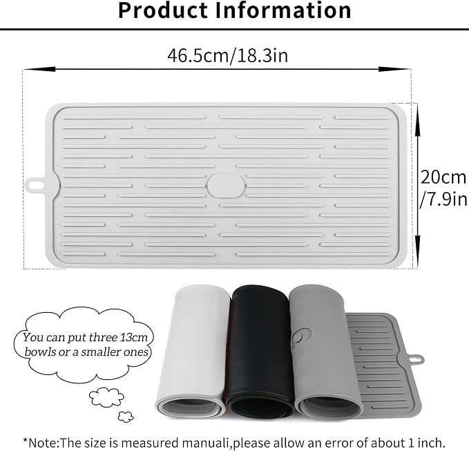 Ptlom Pet Placemat for Dog and Cat, Anti-Slip Waterproof Dogs Feeding Mat - Image 2