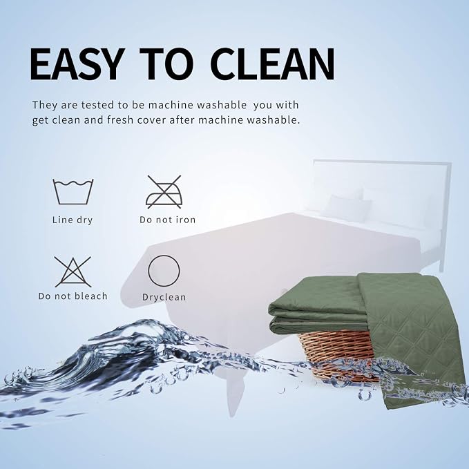 Easy-Going 100% Waterproof Dog Bed Cover, Non-Slip Pet Blanket - Image 6