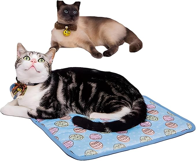 NACOCO Pet Cooling Mat Cat Dog Cushion Pad Summer Cool Down Comfortable Soft by HOME